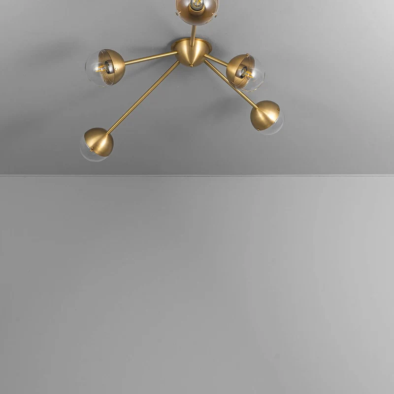 Schwung Molecule Spark Chandelier