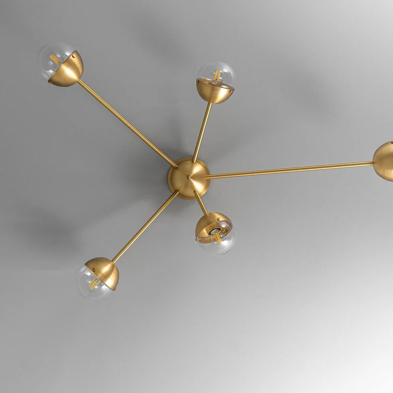 Schwung Molecule Spark Chandelier