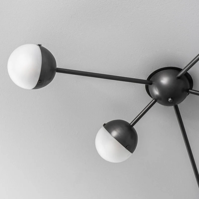 Schwung Molecule Spark Chandelier