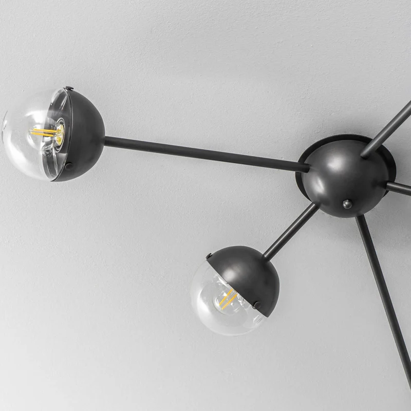 Schwung Molecule Spark Chandelier