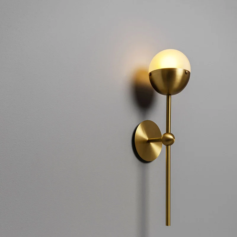 Schwung Molecule Single Wall Sconce
