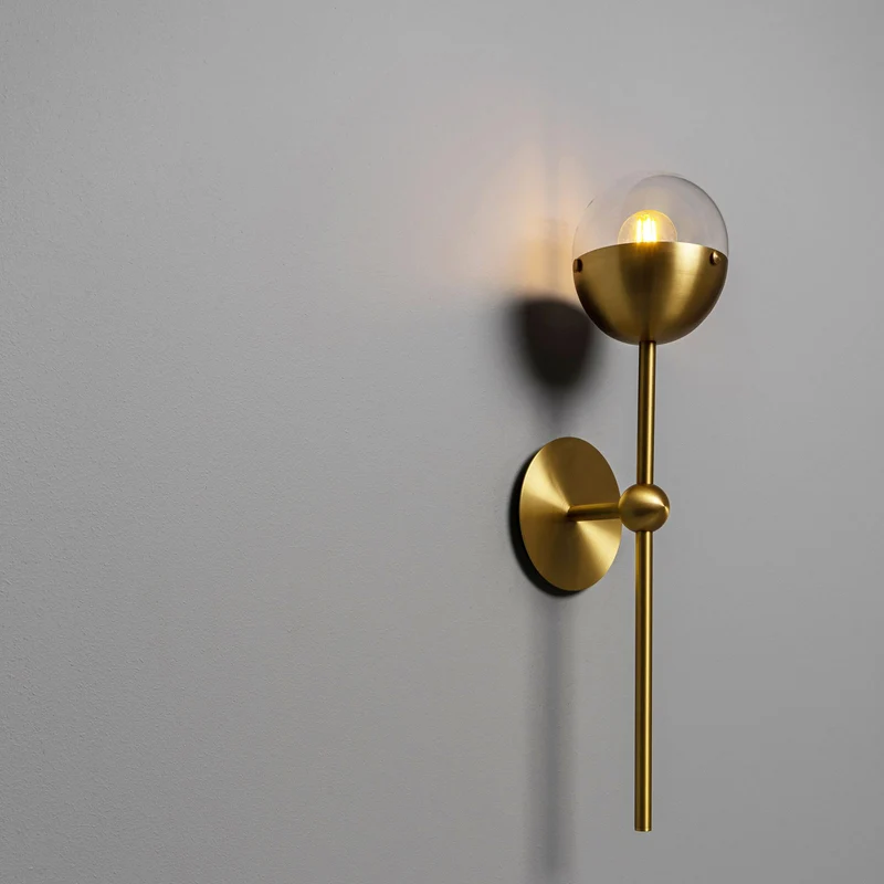Schwung Molecule Single Wall Sconce