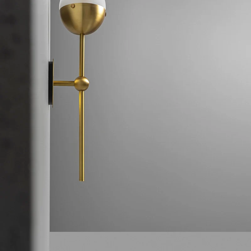 Schwung Molecule Single Wall Sconce
