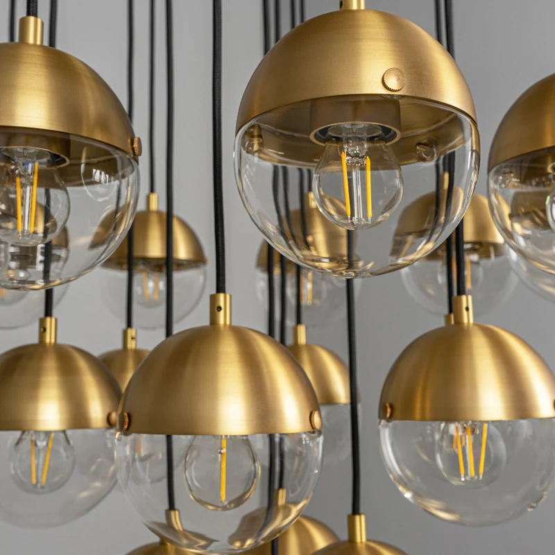 Schwung Molecule Cluster 19 Chandelier
