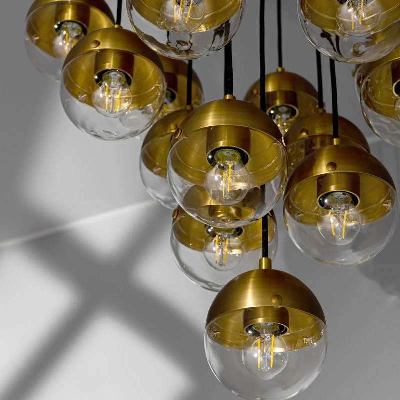 Schwung Molecule Cluster 19 Chandelier