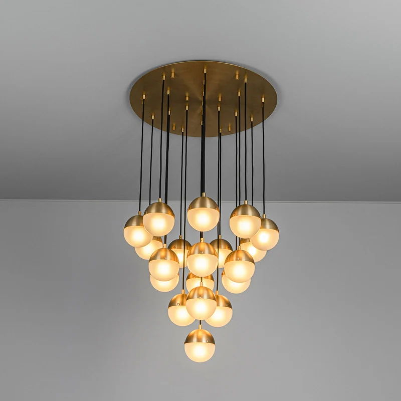 Schwung Molecule Cluster 19 Chandelier