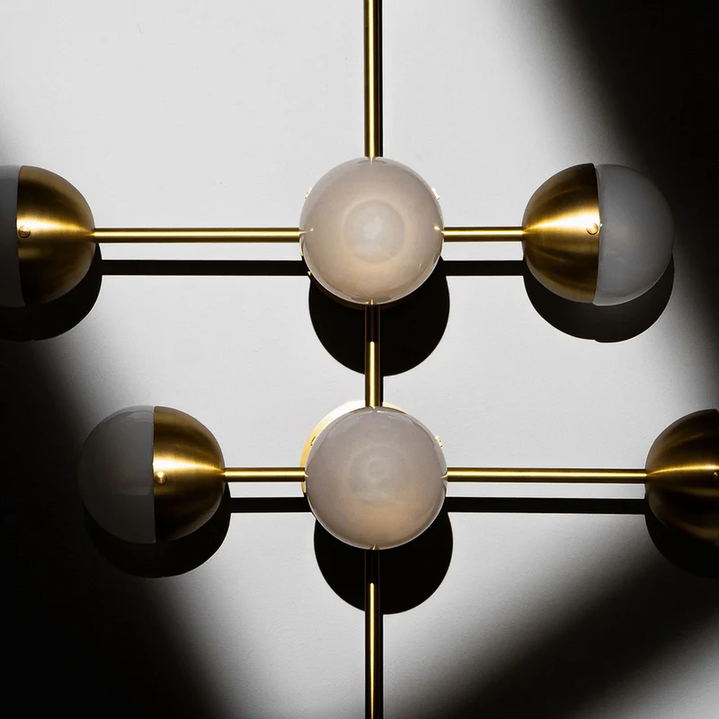 Schwung Molecule 8 Chandelier