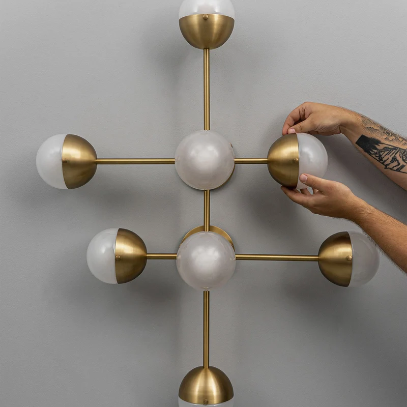 Schwung Molecule 8 Chandelier