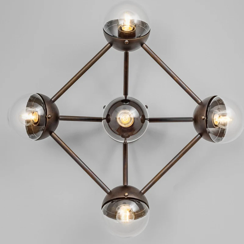 Schwung Molecule 5 Wall sconce