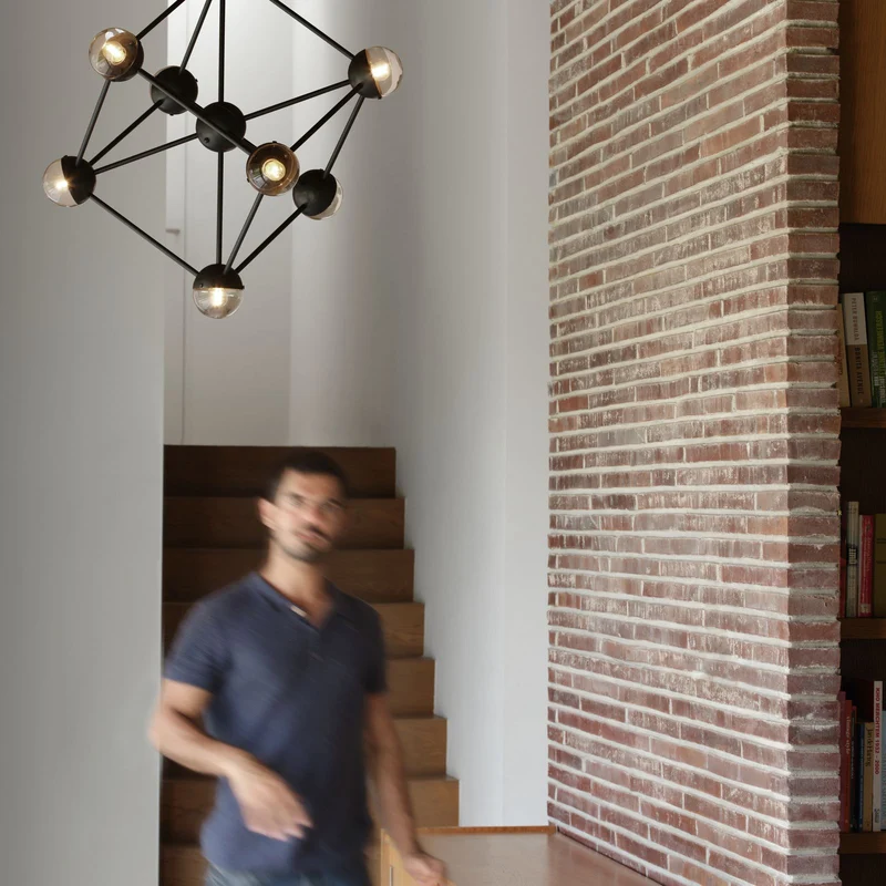 Schwung Molecule Chandelier