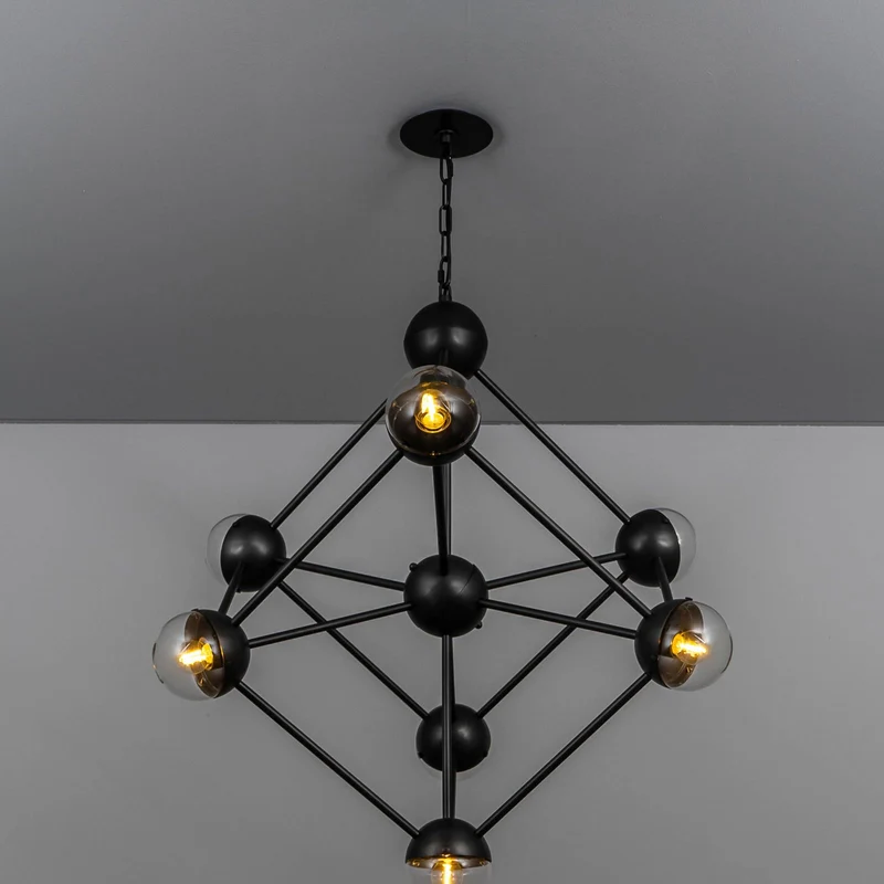 Schwung Molecule Chandelier