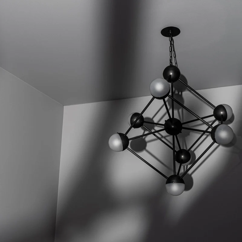 Schwung Molecule Chandelier