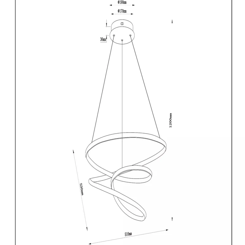 Luminaire Salon Suspendu