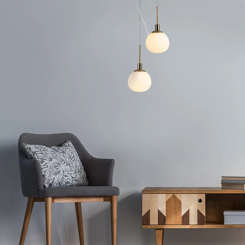 Lampe Suspendu En Verre