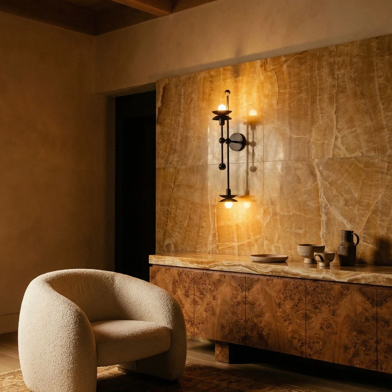 Schwung Babylon Double Wall Sconce