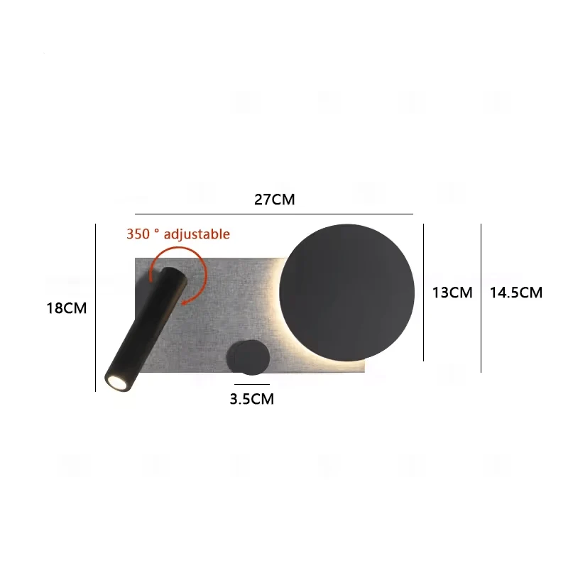 Applique Murale LED Chambre A Coucher