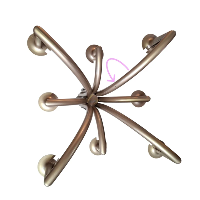 Kartell Khan Chandelier (Metal Matt Bronze) - Second Chance