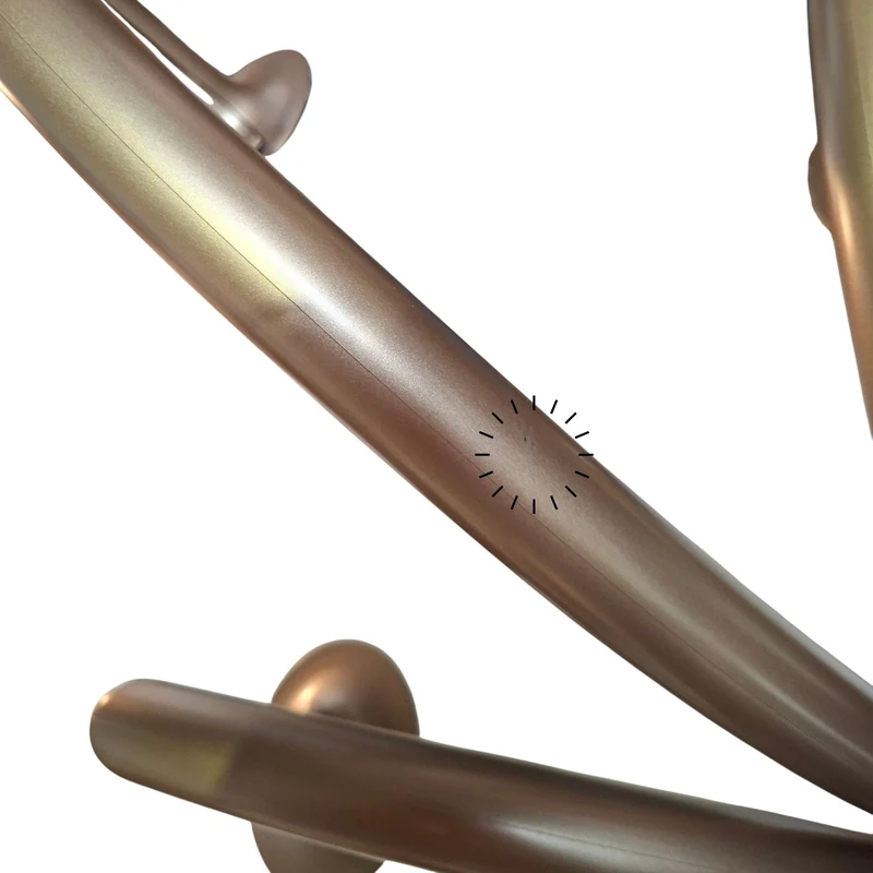 Kartell Khan Chandelier (Metal Matt Bronze) - Second Chance
