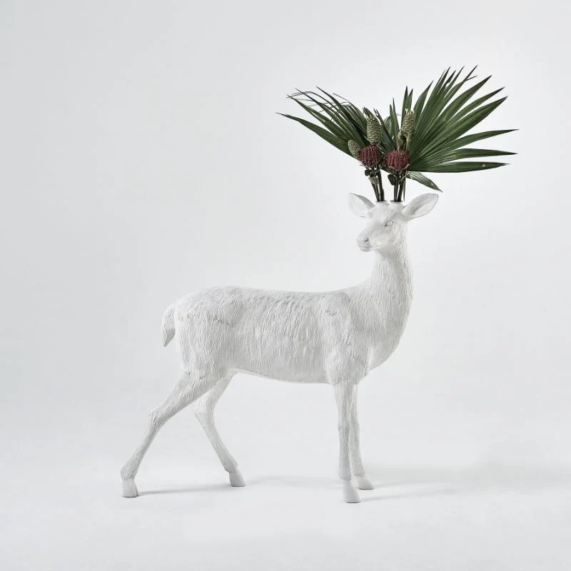 Haoshi Deer X Vase