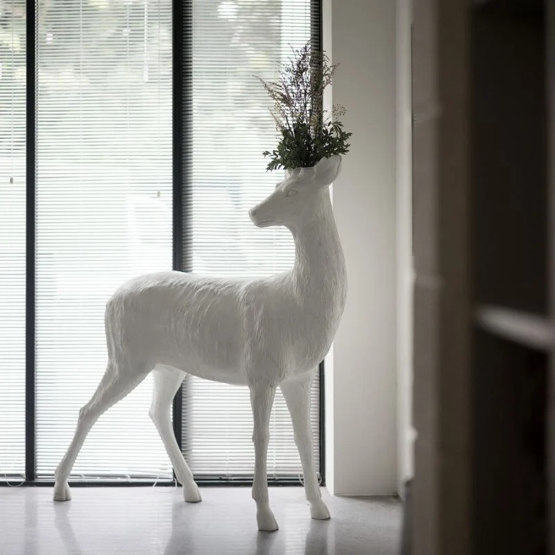 Haoshi Deer X Vase