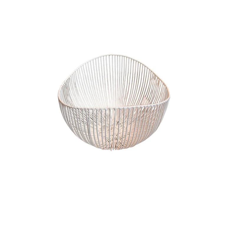 Serax Basket Tale Metal Sculptures (White) - Second Chance