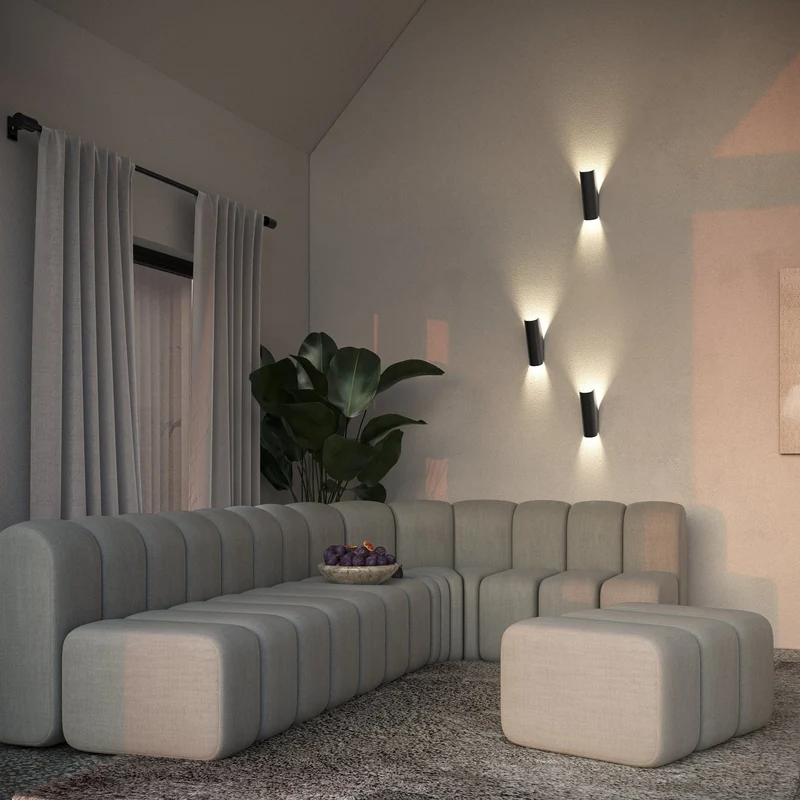 Applique Noire Murale