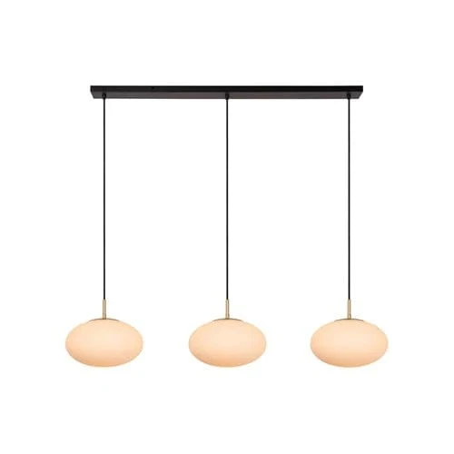 Suspension 3 Boules Verre