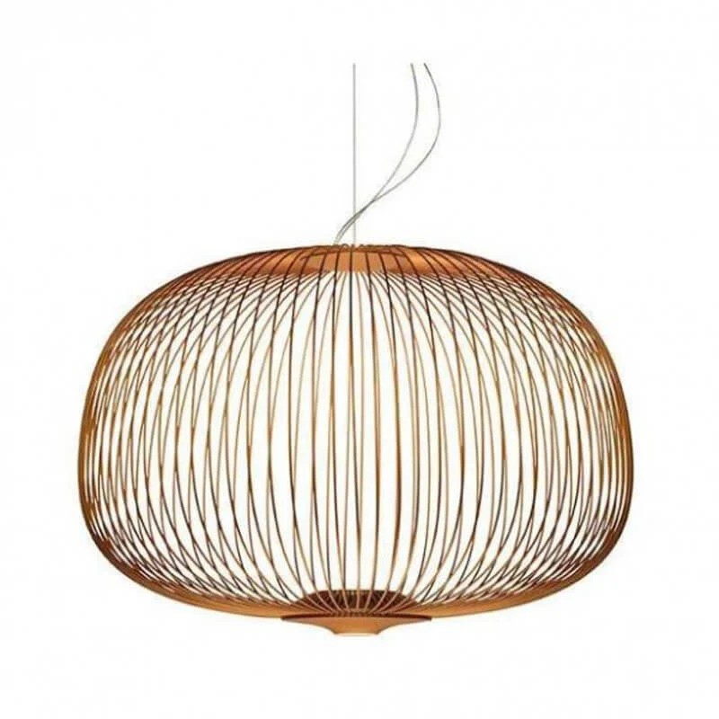 Foscarini Spokes 3 Pendant Lamp (Copper / Normal Dimming (On-Off/Push/DALI)) - Second Chance