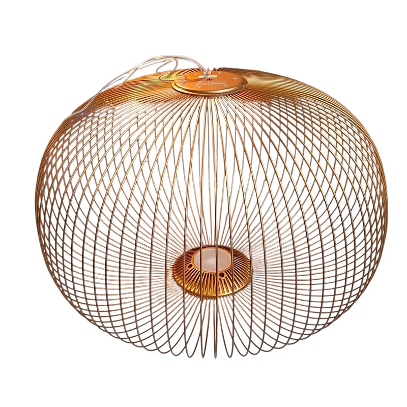 Foscarini Spokes 3 Pendant Lamp (Copper / Normal Dimming (On-Off/Push/DALI)) - Second Chance