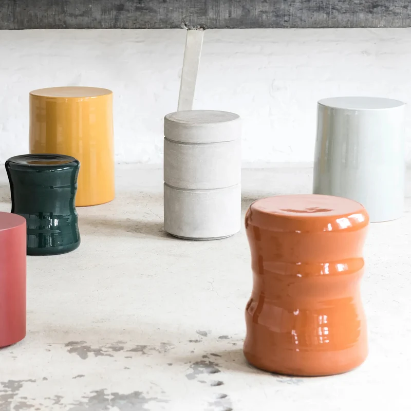 Serax Pawn Concrete Round Stool