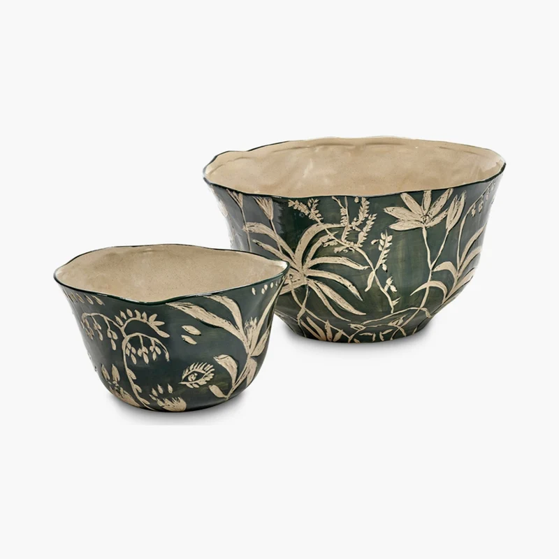 Serax Axelle Delhaye Flower Pot Green