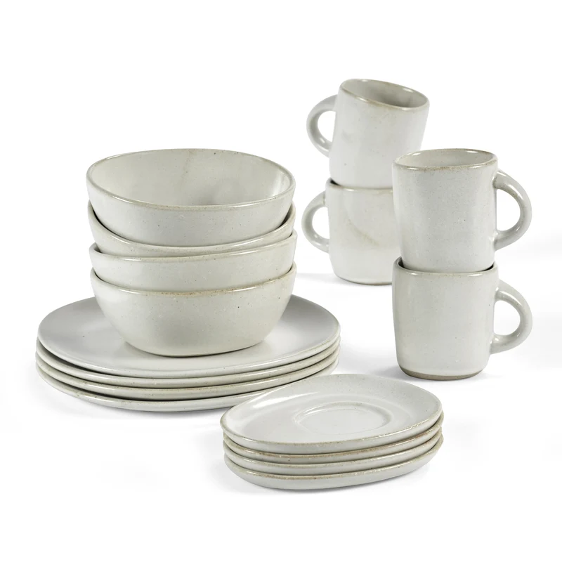 Serax Out of Lines Breakfast Set - Set of 16