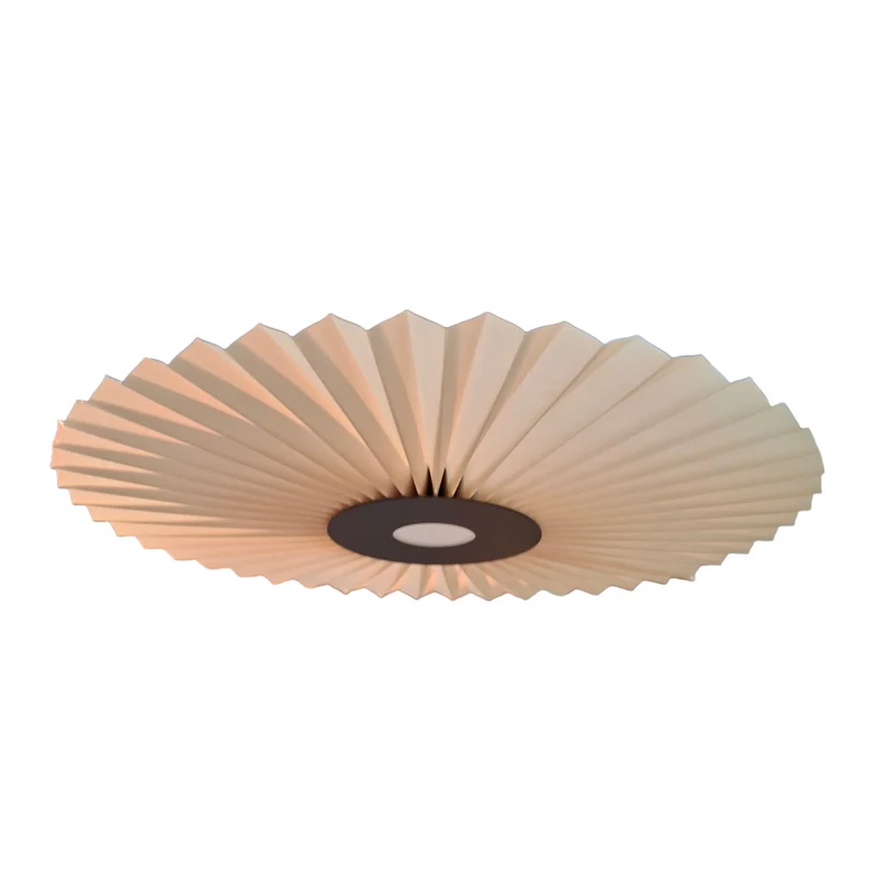 Hartô Carmen Pendant Lamp (Slate Grey / Fabric Sand / Small) - Second Chance