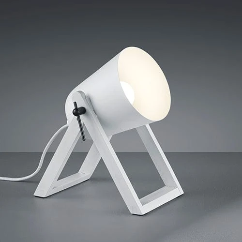 Lampe Blanc Bois