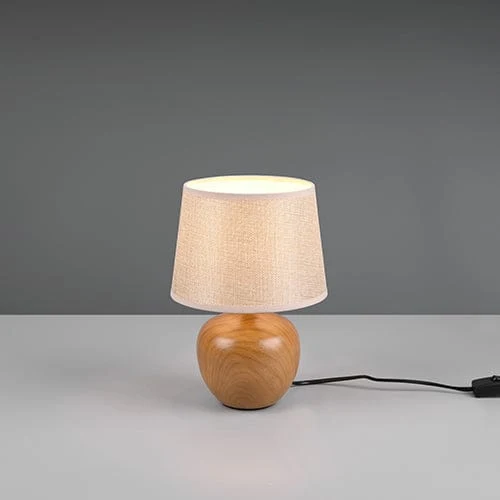 Lampe De Bureau Bois Et Blanc