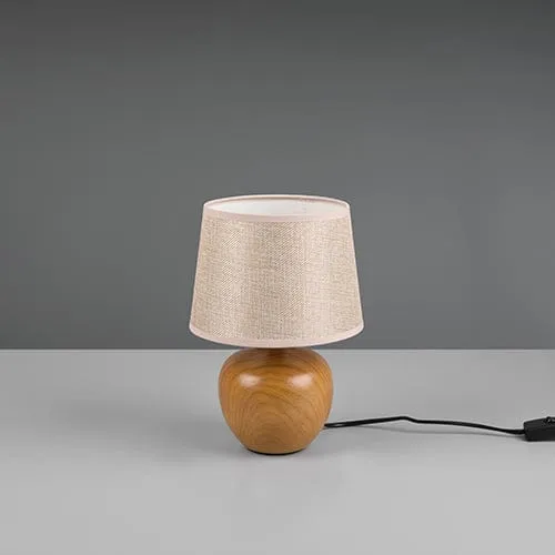 Lampe De Bureau Bois Et Blanc