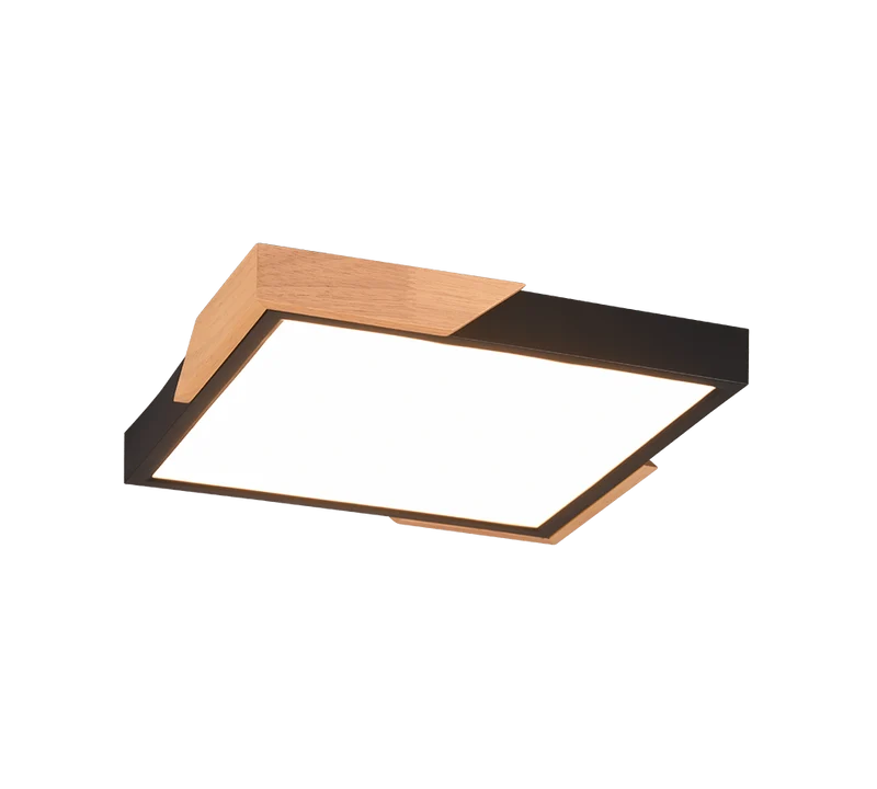 Plafonnier Led En Bois