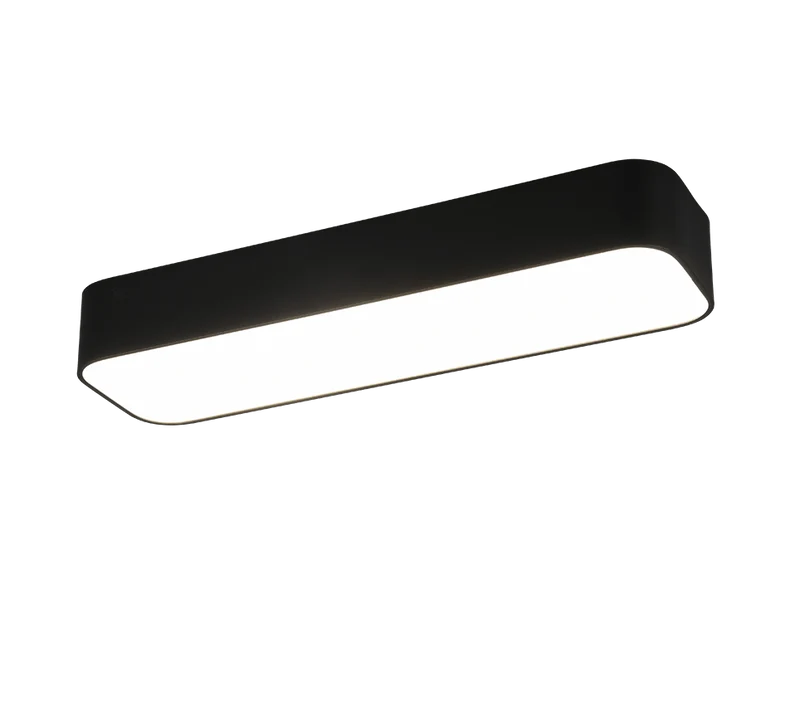 Plafonnier Led Rectangulaire Noir