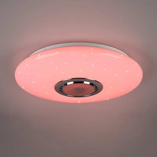 Plafonnier Led Bluetooth Avec Haut-Parleur