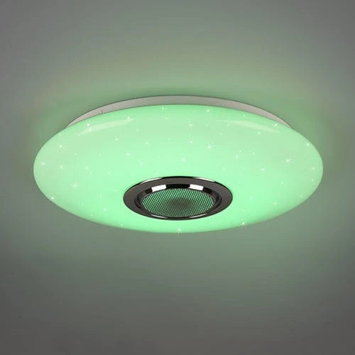 Plafonnier Led Bluetooth Avec Haut-Parleur