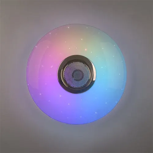 Plafonnier Led Bluetooth Avec Haut-Parleur