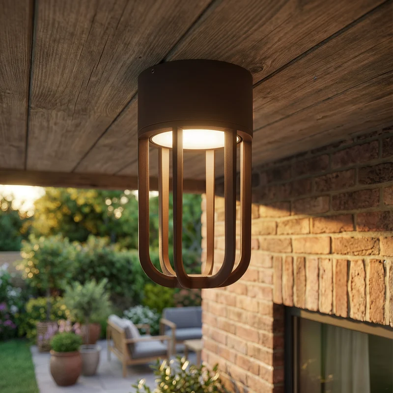 Lucide Wells Outdoor Ceiling Light