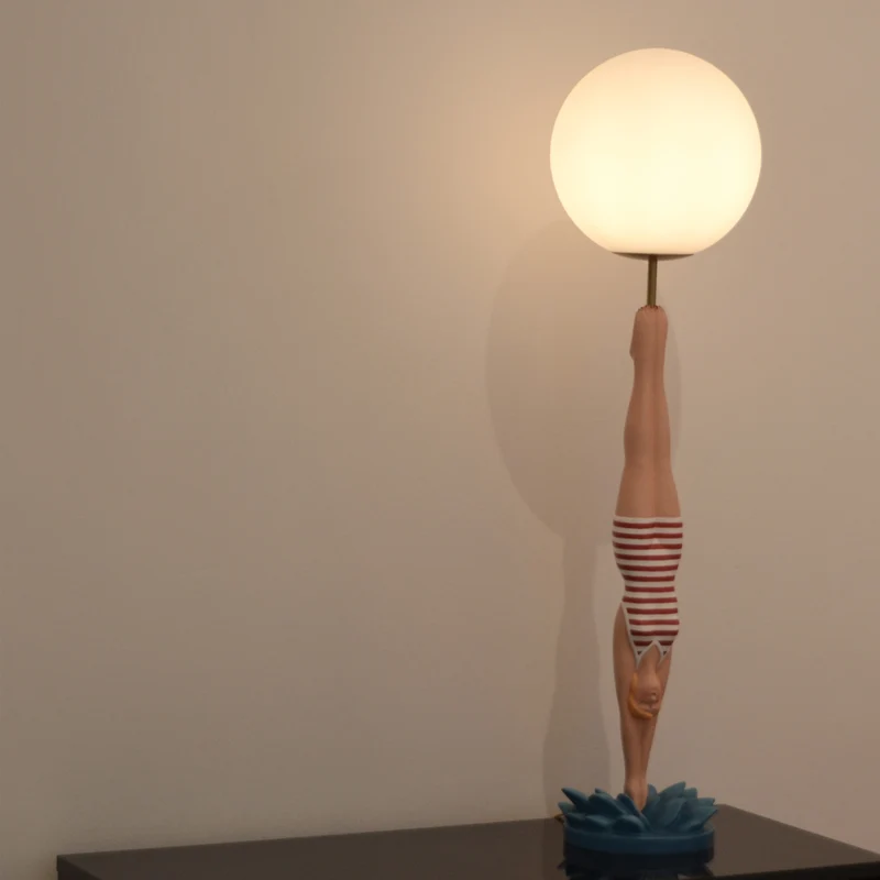 Seletti Diver Table Lamp (Red) - Second Chance