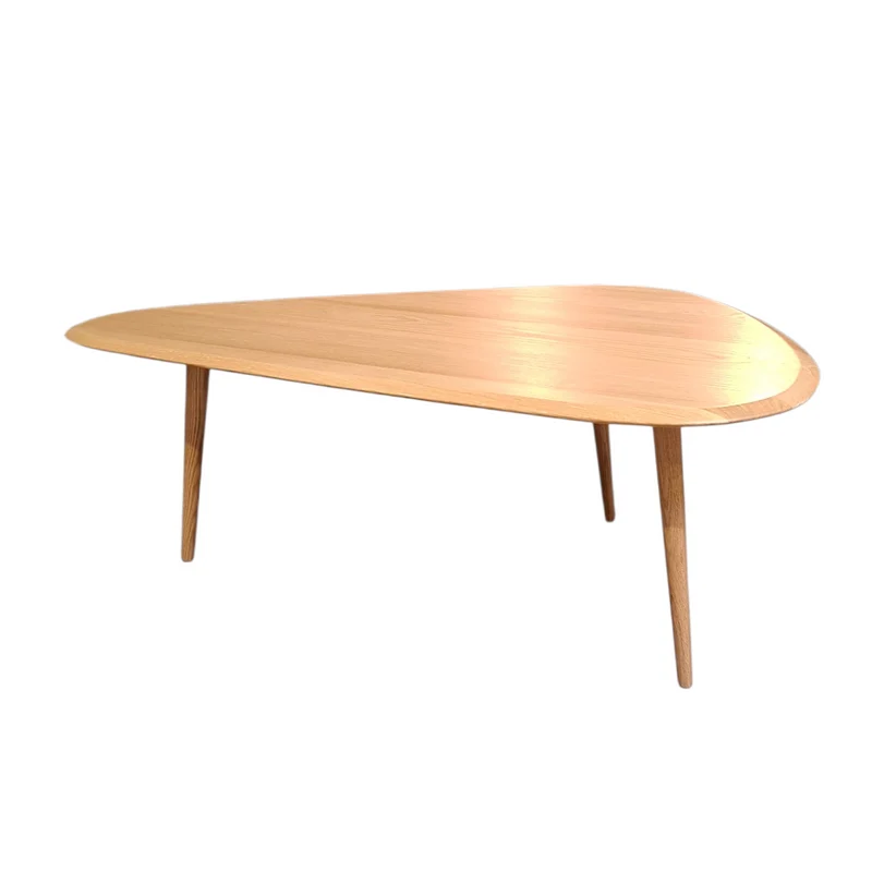Red Edition Large 50's Coffee Table (Oak) - Second Chance