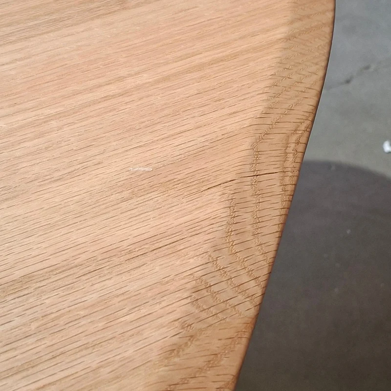 Red Edition Large 50's Coffee Table (Oak) - Second Chance