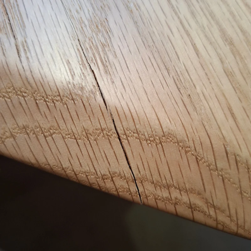 Red Edition Large 50's Coffee Table (Oak) - Second Chance