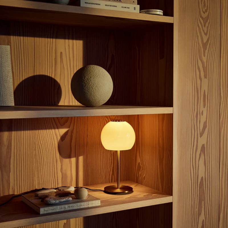Frandsen Blass Glass Table Lamp