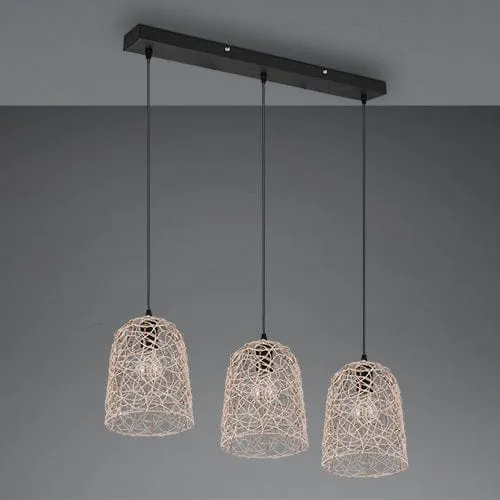 Grande Suspension Fibre Naturelle