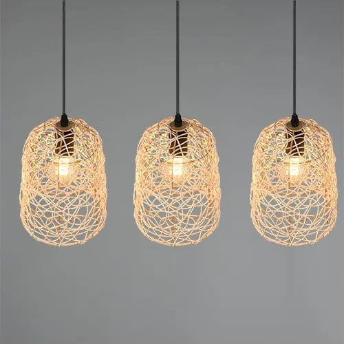 Grande Suspension Fibre Naturelle