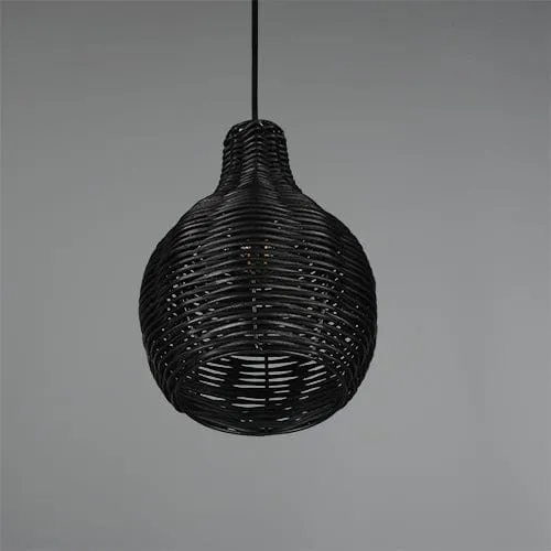 Suspension Luminaire Boule Osier